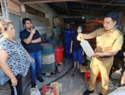 Cegah Penyimpangan, Thungari Tinjau Penyaluran Minyak Tanah di Pangkalan