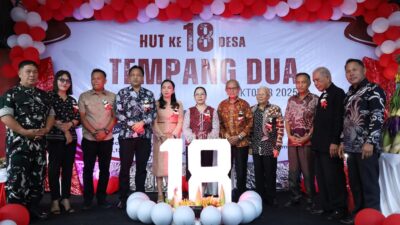 Wabup Vanda Ajak Pemdes Tempang Dua Tetap Exis Mendukung Program Pemda Minahasa 