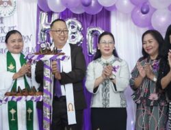 Wabup Vanda Hadiri HUT ke – 90 Jemaat GMIM Bukit Hermon Kinaleosan