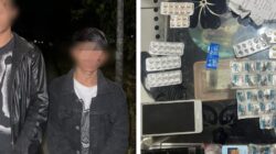 Resmob Minahasa Ringkus Dua Pelaku Pengeroyokan di Tondano, Ratusan Butir Obat Terlarang Ditemukan