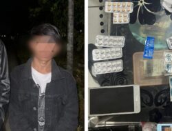 Resmob Minahasa Ringkus Dua Pelaku Pengeroyokan di Tondano, Ratusan Butir Obat Terlarang Ditemukan