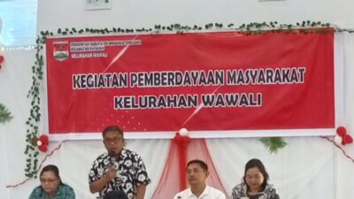 Kegiatan Pemberdayaan Masyarakat Di Kelurahan Wawali Kecamatan Ratahan Sukses Digelar