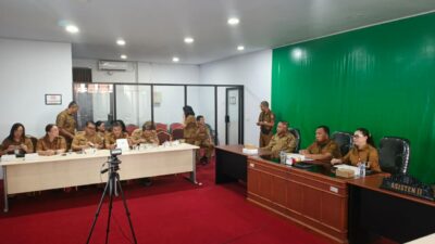 Bupati dan Wabup Minahasa Mengikuti Rakor Terkait Evaluasi Dukungan Pemda Progam 3 Juta Rumah