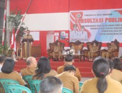 Wali Kota Caroll Senduk: KUA-PPAS 2026 Wajib Transparan, Libatkan Partisipasi Penuh Masyarakat