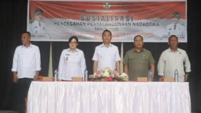 Gandeng Polres, Pemkot Tomohon Perkuat Edukasi Generasi Muda dari Bahaya Narkotika