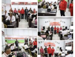 Wakil Bupati Fredy Tuda Pantau Langsung Ujian Dinas di Lingkup Pemkab Minahasa Tenggara 
