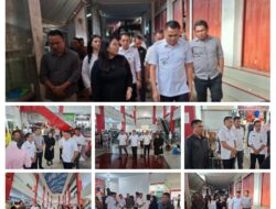 Bupati Ronald Kandoli Tinjau Langsung Plaza Ratahan