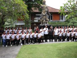 Bupati dan Wabup Minahasa Dampingi Rombongan Paskibraka Kab.Minahasa Studi Kebangsaan di Bali