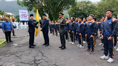 Bupati Michael Thungari Lepas 239 Atlet Sangihe Berlaga di Porprov Sulut XII