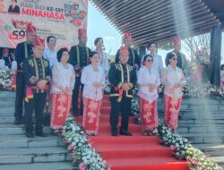 Peringati HUT Kabupaten Minahasa,di Rangkaikan dengan Upacara Bendera