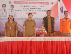 Buka KIE Kesiapsiagaan Bencana, Wawali Tomohon Ajak Siswa Jadi Duta Siaga Bencana