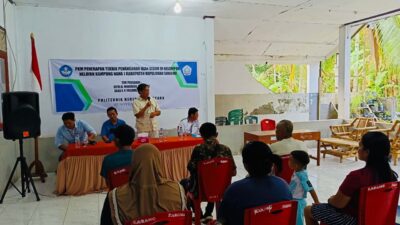 Polnustar Gelar Penyuluhan Penanganan Ikan Segar untuk Nelayan Desa Naha 1