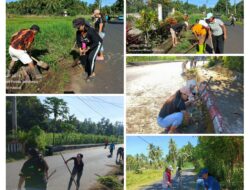 Pemerintah Desa Maulit Rutin Gelar Jumat Bersih