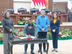 Rapat Paripurna, DPRD Sulut Tetapkan RKT Tahun 2026