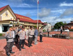 TIM Bid Propam Polda Sulut Gelar Pemeriksaan Gaktibplin Kepada Personel Polres Tomohon