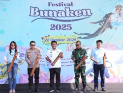 Dibuka Gubernur Sulut, Walikota Manado Andrei Angouw Hadiri Festival Bunaken Tahun 2025