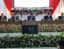 DPRD Minsel Gelar Paripurna Dalam Rangka  Mendengarkan Pidato Kenegaraan Presiden RI