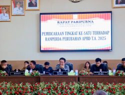 DPRD Minsel Gelar Rapat Paripurna Pembicaraan Tingkat Kesatu terhadap Ranperda Perubahan APBD Tahun Anggaran 2025