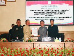 DPRD Minsel Laksanakan Rapat Paripurna Pembicaraan Tingkat kedua Terhadap Ranperda APBD Minsel Tahun Anggaran 2026