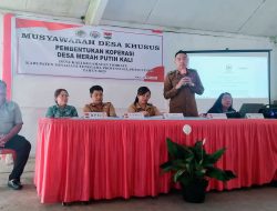 Desa Kali Gelar Musdesus Bentuk Koperasi Merah Putih