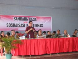 Ketua DPRD Minsel Stefanus Lumowa Apresiasi Program Sambang Desa dan Sosialisasi Kamtibmas Yang Digagas Bupati FDW