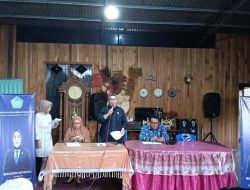 Turun Reses Di Kelurahan Mongkonai-Kobar, Haslinda Rotinsulu Dapat Aspirasi Jembatan Gantung Mondi