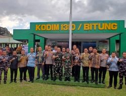Bupati Joune Ganda Hadiri Pisah Sambut Dandim 1310/Bitung, Tegaskan Sinergi untuk Keamanan Minahasa Utara