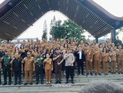 Peringati Hari Bela Negara,Pemkab Minahasa Gelar Apel Kirab dan Kebangsaan