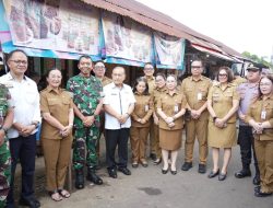 Jelang Perayaan Nataru, Wabup Vanda Bersama Forkopimda Sidak Pasar