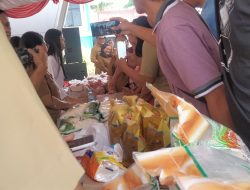 Menyambut Hari Nataru, Kejari Tondano Gelar Bazar Bahan Pokok Harga Terjangkau 