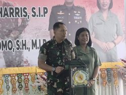 Letkol Inf Manase Lomo Beri Sambutan Perdana di Acara Kenal Pamit Kodim 1303/Bolmong