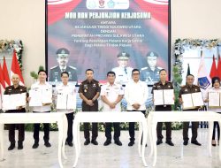 Bupati Sangihe Teken MoU dengan Kejati Sulut, Perkuat Sinergi Pemanfaatan Aset Negara