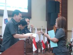 Kinerja Anggota DPRD Sulut Dapil Minahasa-Tomohon, Gracia Oroh Baca Catatan Aspirasi Rakyat