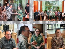 Bupati Robby dan Wabup Vanda Laksanakan Konsultasi Bersama Sekretaris Dikjen Bimas Kristen Kemenag RI