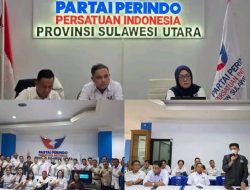 Pengurus Perindo Bitung Hadiri Rapat Koordinasi DPW Perindo Sulut