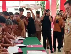 Teken Pakta Integritas 2026, Bupati Joune Ganda Dorong Inovasi Nyata dan Kemandirian Fiskal Minut