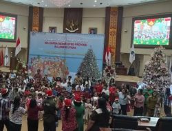 Natal Sukacita di Rumah Rakyat: Keluarga Besar DPRD Sulut Gelar Ibadah, Ingatkan Makna Keluarga dan Keselamatan