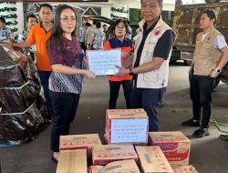 Aksi Peduli Kemanusiaan, Sekretariat DPRD Sulut Gerak Cepat Salurkan Bantuan Beras Dan Mie Instan Untuk Korban Bencana Sitaro