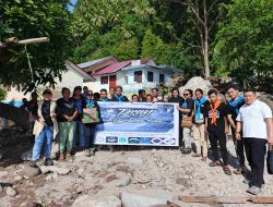 Mapala Anemon Polnustar Salurkan Bantuan bagi Korban Banjir Bandang di Siau