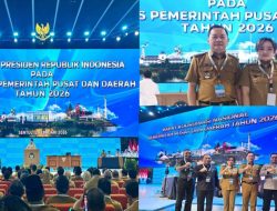 Wali Kota dan Wawali Tomohon Hadiri Rakornas Pemerintah Pusat dan Daerah Tahun 2026