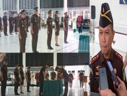 Gerbong Mutasi Kejari Tomohon Bergerak, Reinhard Tololiu Lantik Jajaran Kasi Baru