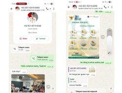 Nama Bupati Dicatut, Pemkab Minut Ingatkan Warga Waspada Penipuan WhatsApp