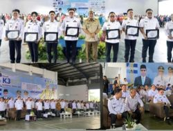 Satu dari Sembilan Kepala Daerah, Joune Ganda Bawa Minut Berprestasi di Bidang K3 