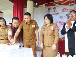 Bupati Mitra Ronald Kandoli Hadiri Langsung Ibadah Syukur HUT Ke 19 Desa Tolombukan 