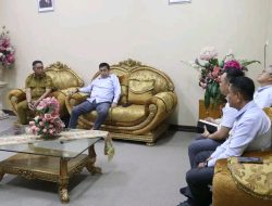 Sekwan Niklas Silangen Terima Kunjungan Kejati Sulut