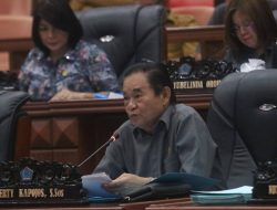 Berty Kapojos : Perbaikan Jalan Di Tugu Zero Point Minut Bukan Kewenangan Bupati Joune Ganda, Tapi Pemprov Sulut