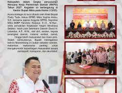 Bupati Ronald Kandoli Tekankan Program Strategis untuk Kesejahteraan Rakyat Mitra