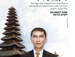 Kepala BKPSDM Rudy Wahidin,SH Sampaikan Ucapan Hari Raya Nyepi 1948 Saka