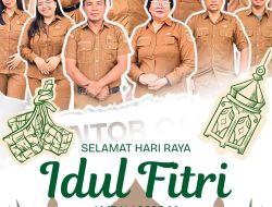 Pemerintah Kecamatan Belang Sampaikan Ucapan Idul Fitri, Pererat Kebersamaan Dengan Masyarakat