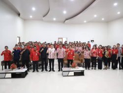 Bupati Ronald Kandoli Pimpin Langsung Rapat Finalisasi Serta Presentasi Indikator OPD